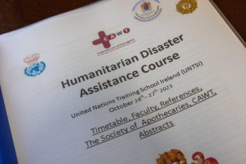 10th annual cross border Humanitarian Disaster Assistance Course, which was hosted by the United Nations Training School Ireland (UNTSI) in the Curragh Camp in Co. Kildare.